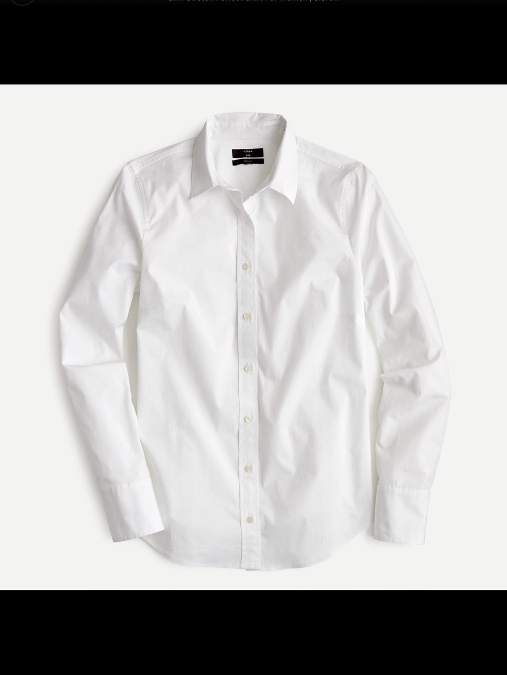 Classic White Men's Button-Down Dress Shirt